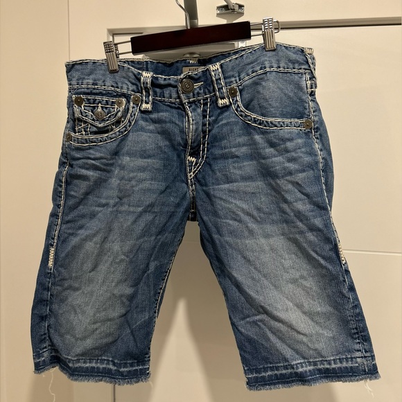 True Religion Other - Men’s True Religion Ricky Relax Straight Jean Shorts